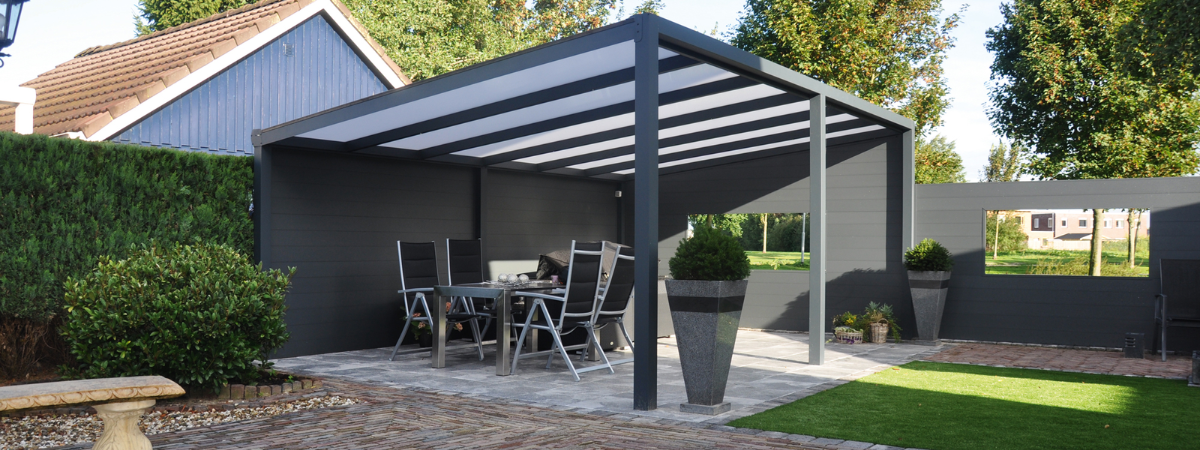 Overkapping tuin modern | Top-Veranda's