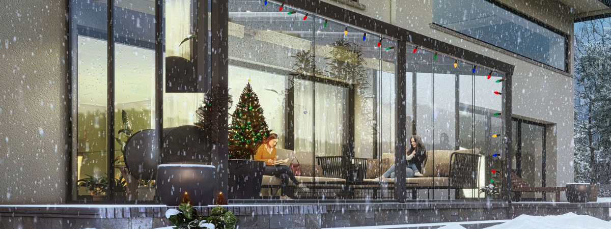 Uw overkapping als winterwonderland | Top-Veranda's