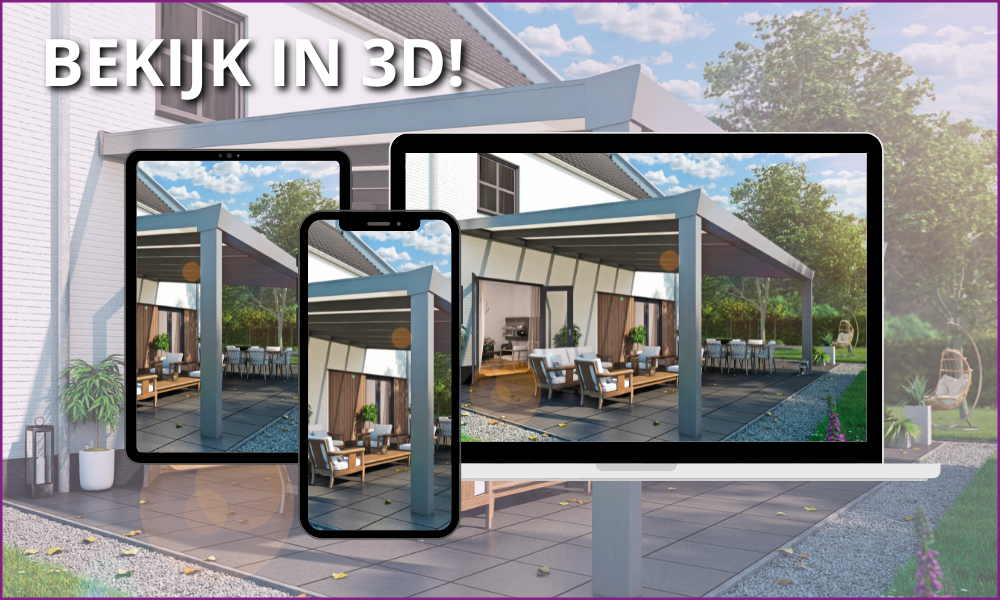Koop nu uw veranda of overkapping in Den Bosch!