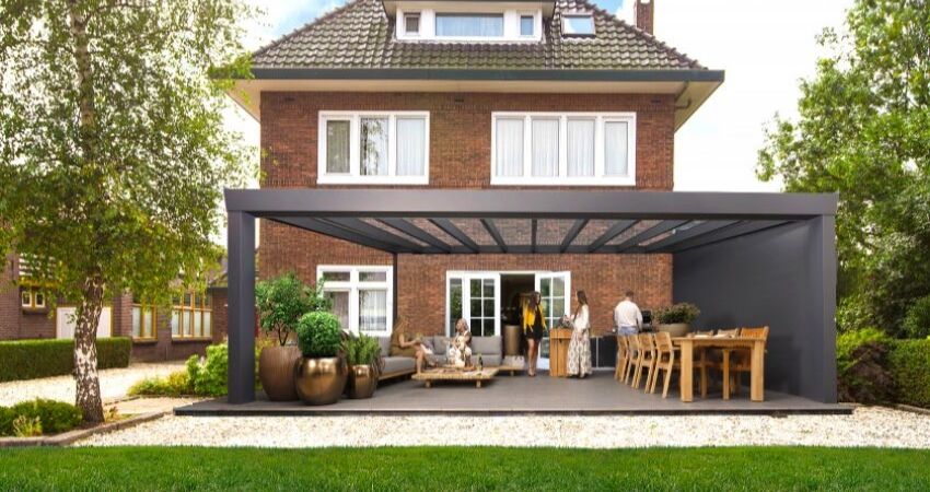 glazen veranda aan een huis kopen en bouwen