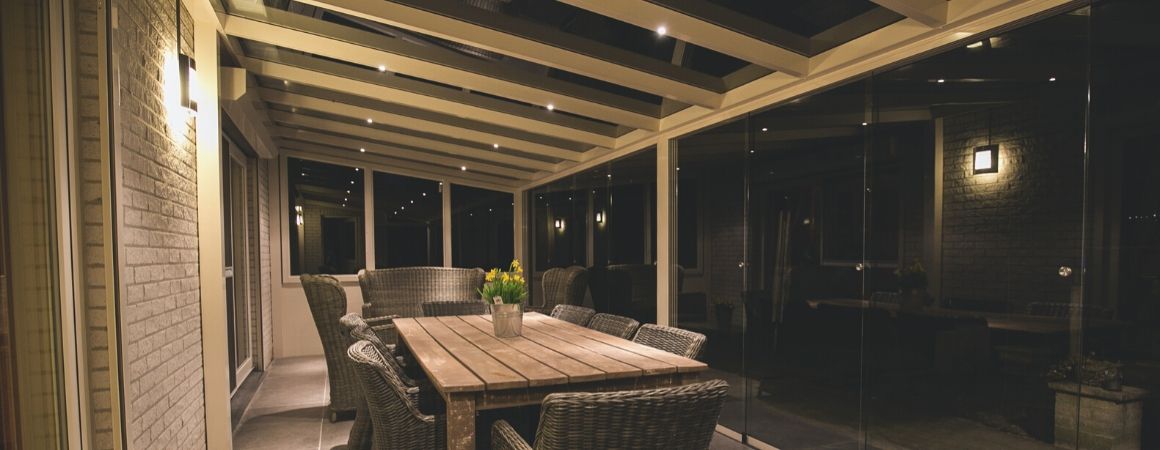 De LED verlichting van Top Veranda's