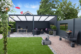 Veranda polycarbonaat dak - Top Veranda's Den Bosch