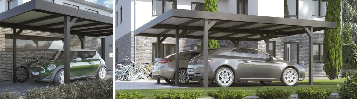 Carport aan huis laten installeren door Top Veranda's!