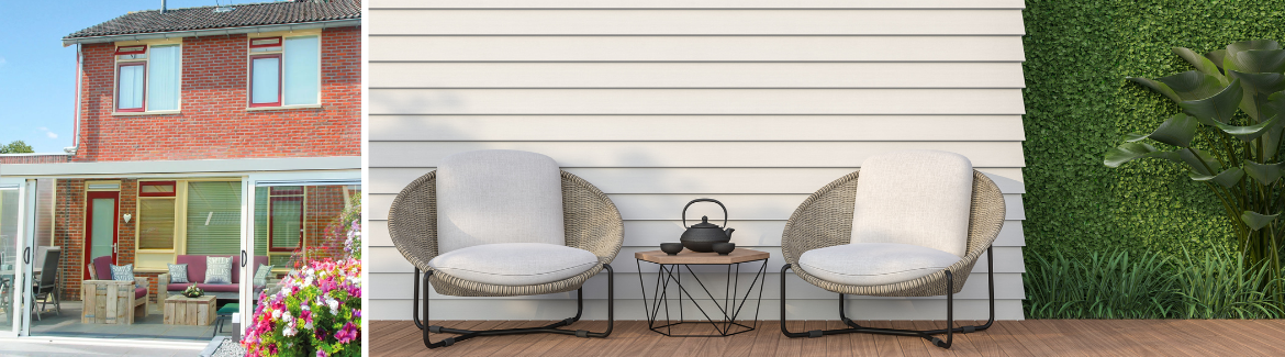 Een witte veranda is een stijlvolle toevoeging aan uw tuin! | Top-Veranda's